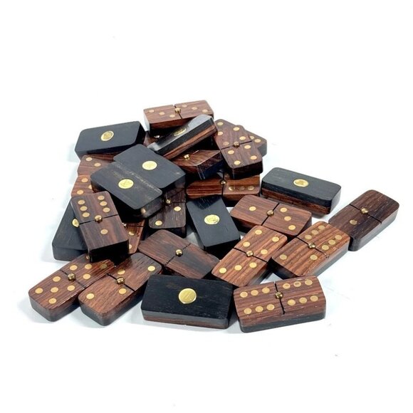 LOUIS VUITTON Monogram Coffret Domino Set Domino interior Decor - Picture 7 of 16